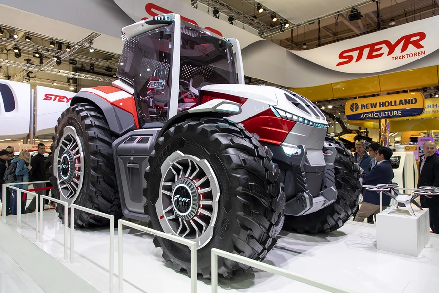 Na targach Agritechnica 2019 można było zobaczyć koncepcyjny traktor Steyr.